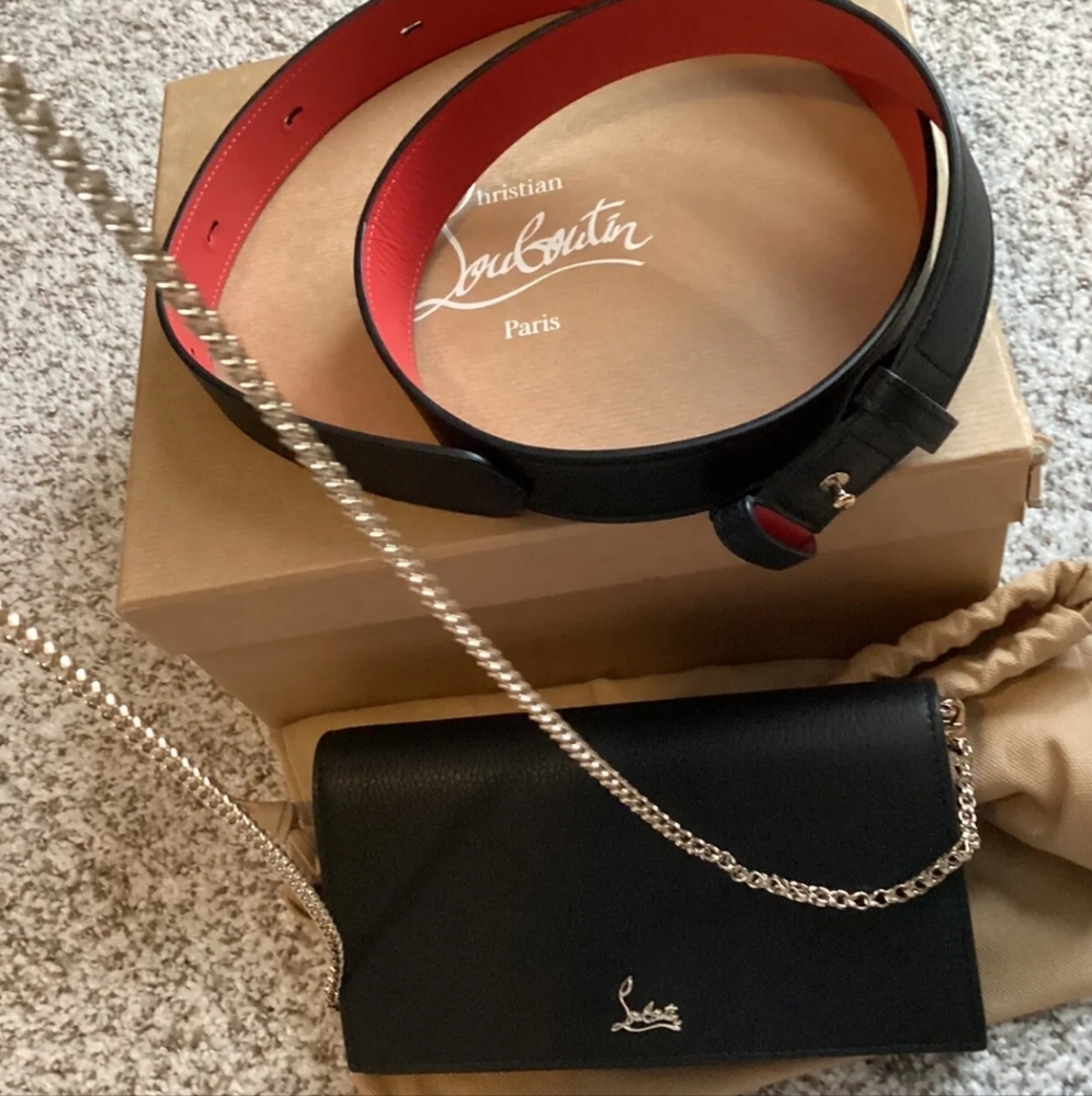 Christian Louboutin Boudoir Black Ladies Waist/Belt Bag 3195109CM6S